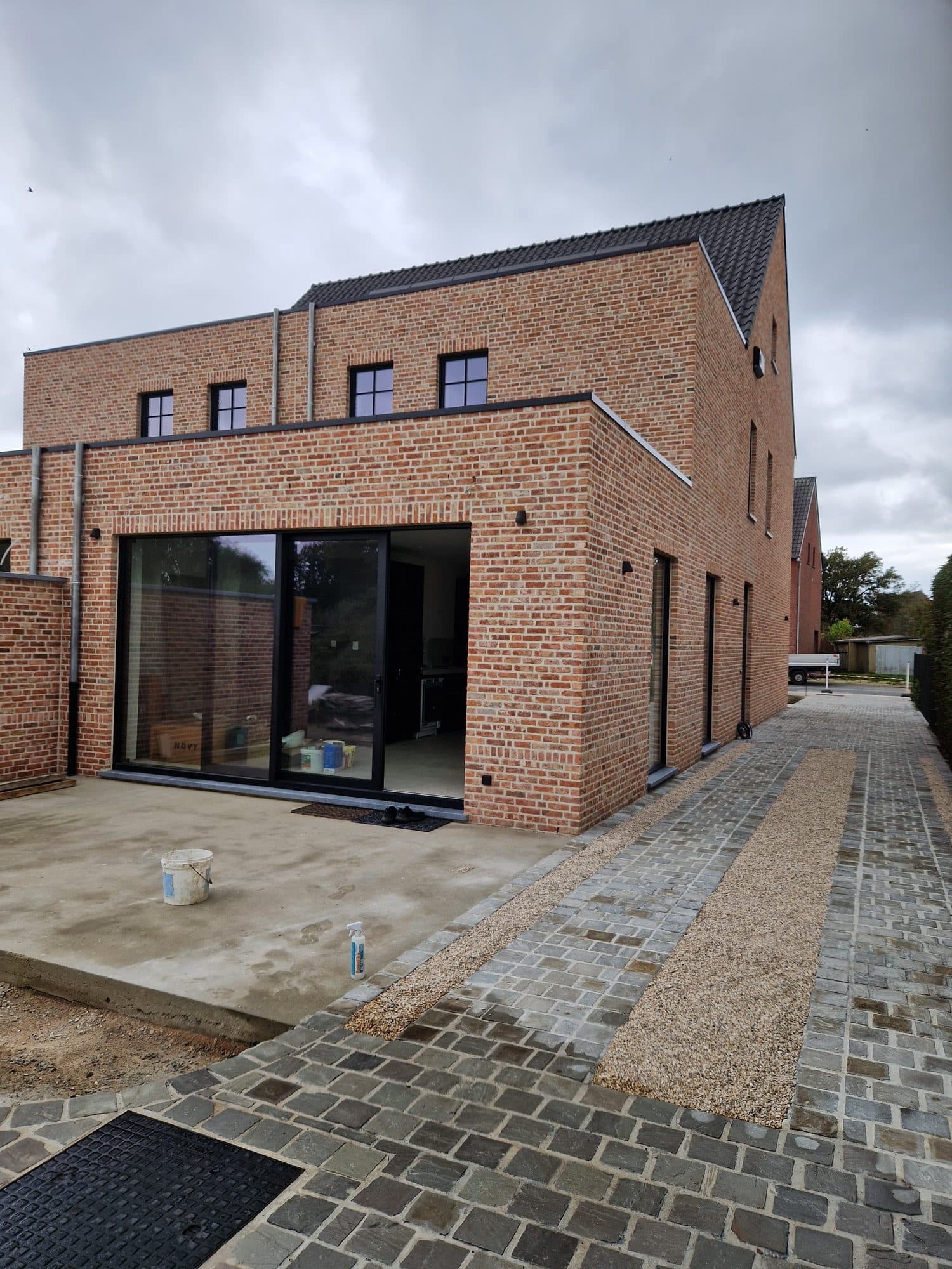 Ruwbouw woning BEVEL DWD in Bevel - gevel