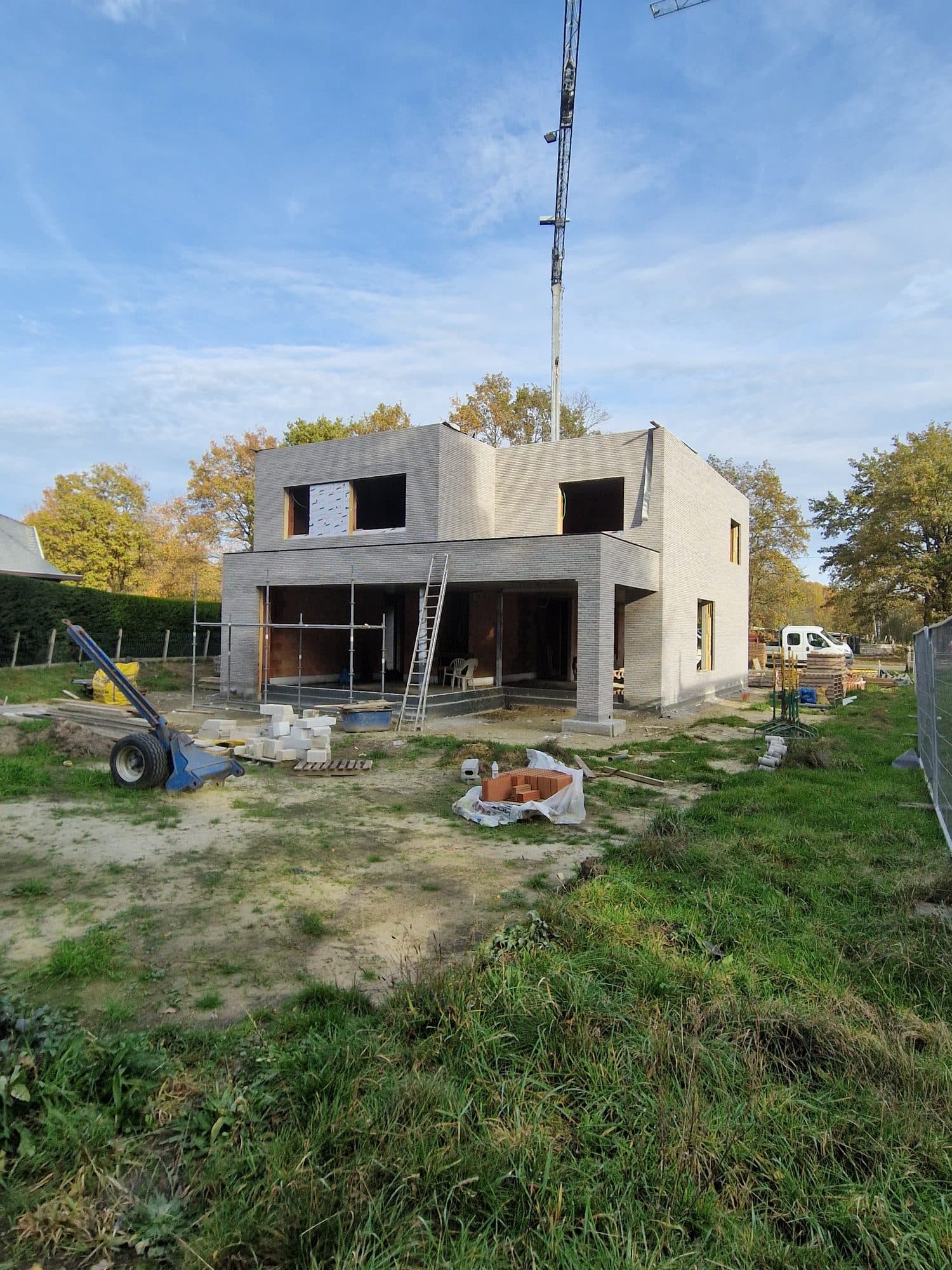 Ruwbouw woning BONHEIDEN DRP in Bonheiden - projectbeeld 3