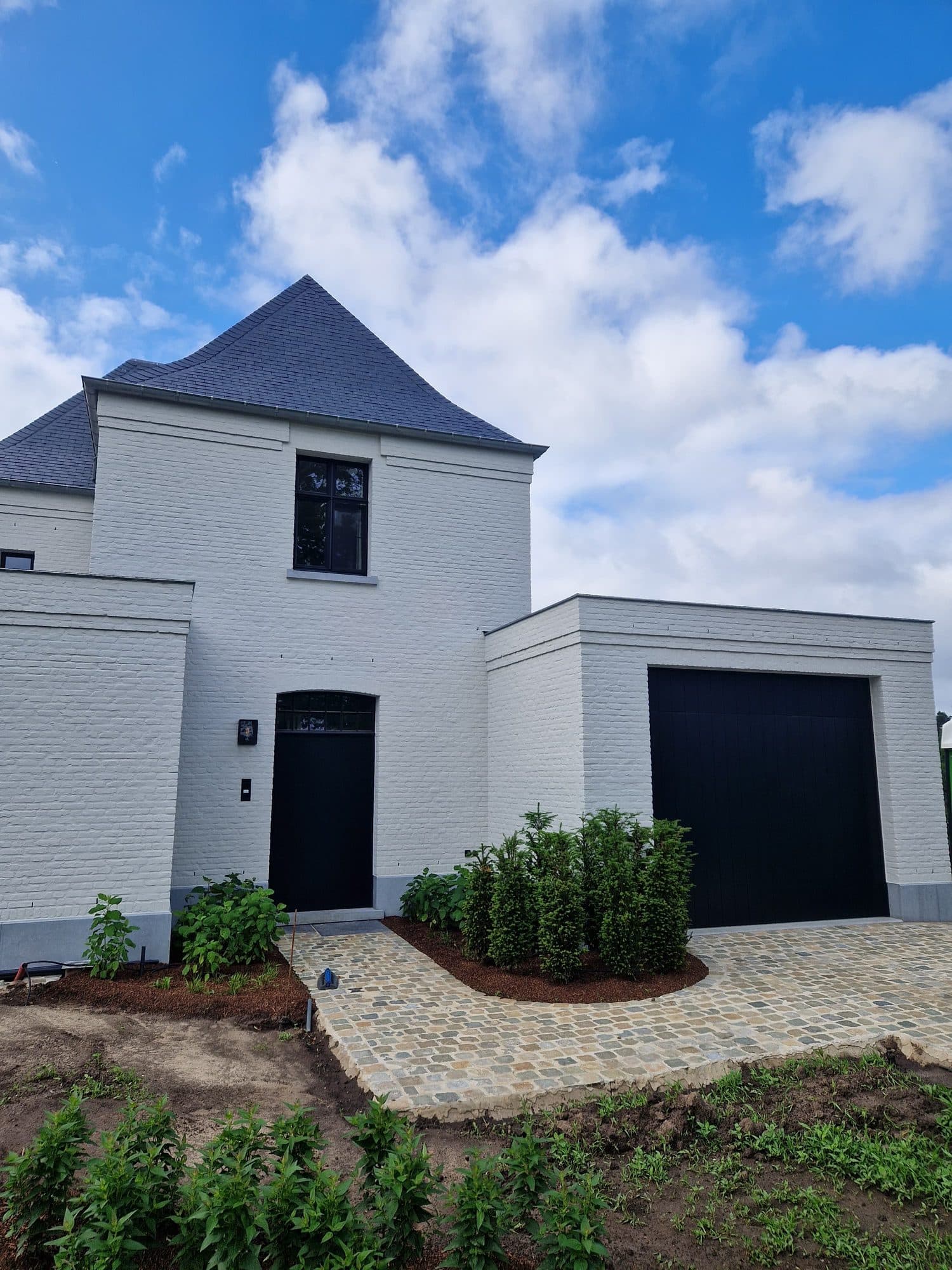 Ruwbouw woning HERSELT EM in Herselt - gevel
